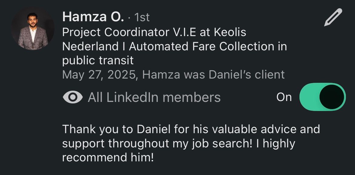 Recommandation LinkedIn